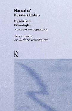 Cover Manual of Business Italian (eBook, PDF)