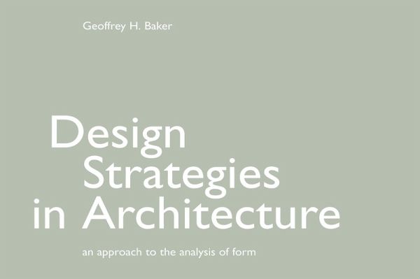 Design Strategies in Architecture (eBook, PDF)