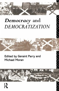 Democracy and Democratization (eBook, ePUB) - Moran, Michael; Parry, Geraint