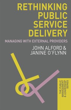Cover Rethinking Public Service Delivery (eBook, PDF)