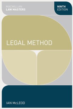 Legal Method (eBook, PDF) - Mcleod, Ian