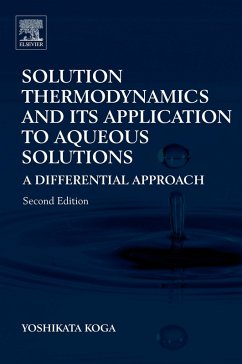 Cover Solution Thermodynamics and Its Application to Aqueous Solutions (eBook, ePUB)
