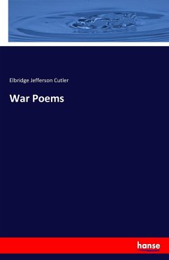 War Poems - Cutler, Elbridge Jefferson