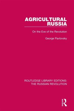 Cover Agricultural Russia (eBook, PDF)