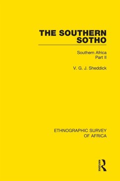 The Southern Sotho (eBook, ePUB) - Sheddick, V. G. J.