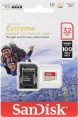 SanDisk microSDHC Action SC 32GB Extr.100MB A1 SDSQXAF-032G-GN6AA