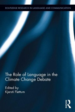 The Role of Language in the Climate Change Debate (eBook, PDF)