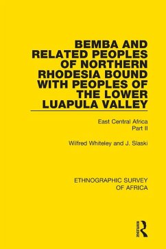 Cover Bemba and Related Peoples of Northern Rhodesia bound with Peoples of the Lower Luapula Valley (eBook, PDF)
