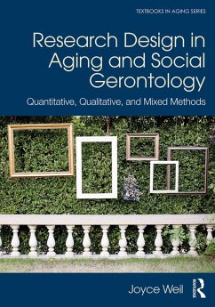 Cover Research Design in Aging and Social Gerontology (eBook, ePUB)