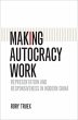 Making Autocracy Work (eBook, PDF) - Bild 1