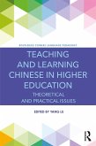 Teaching and Learning Chinese in Higher Education (eBook, ePUB)