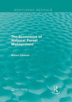 Cover The Economics of National Forest Management (eBook, PDF)