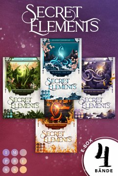 Secret Elements: Alle 4 Bände der Reihe in einer E-Box! (eBook, ePUB) - Danninger, Johanna