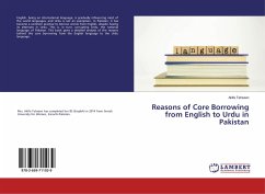 Reasons of Core Borrowing from English to Urdu in Pakistan