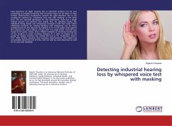 Detecting industrial hearing loss by whispered voice test with masking