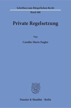 Cover Private Regelsetzung.