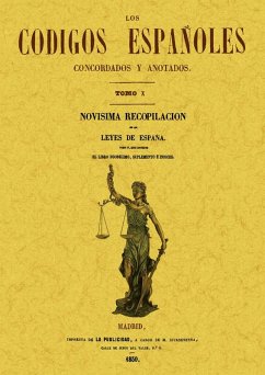Cover Los códigos españoles concordados y anotados. Tomo 10