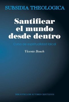 Santificar el mundo desde dentro : curso de espiritualidad laical - Illanes Maestre, José Luis; Bosch Cano, Vicente