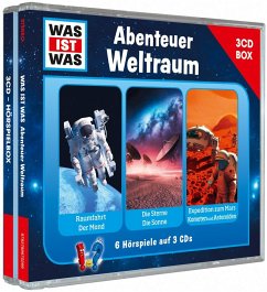 WAS IST WAS Hörspiel: Was ist was Hörspielbox: Abenteuer Weltraum - Baur, Manfred;Falk, Matthias;Haderer, Kurt