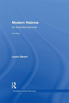 Modern Hebrew: An Essential Grammar (eBook, PDF) - Glinert, Lewis