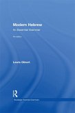 Modern Hebrew: An Essential Grammar (eBook, ePUB)