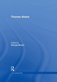 Cover Thomas Nashe (eBook, PDF)