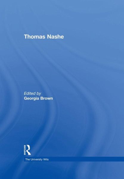 Thomas Nashe (eBook, PDF)