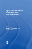 Open Government in a Theoretical and Practical Context (eBook, PDF)