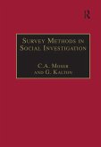 Survey Methods in Social Investigation (eBook, PDF)