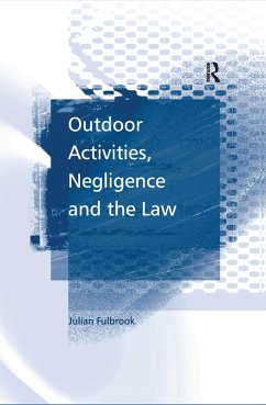 Cover Outdoor Activities, Negligence and the Law (eBook, PDF)
