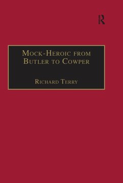 Mock-Heroic from Butler to Cowper (eBook, ePUB) - Terry, Richard