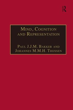 Mind, Cognition and Representation (eBook, ePUB) - Bakker, Paul J. J. M.