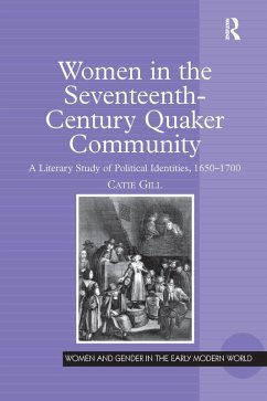 Cover Women in the Seventeenth-Century Quaker Community (eBook, ePUB)
