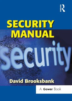 Security Manual (eBook, PDF) - Brooksbank, David