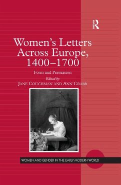 Cover Women's Letters Across Europe, 1400-1700 (eBook, PDF)