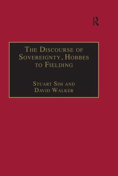 Cover The Discourse of Sovereignty, Hobbes to Fielding (eBook, ePUB)