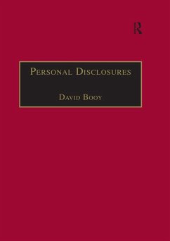 Personal Disclosures (eBook, PDF) - Booy, David