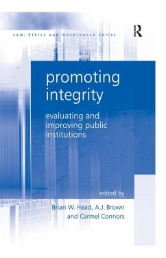 Promoting Integrity (eBook, ePUB) - Brown, A. J.; Connors, Carmel
