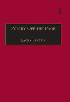 Poetry Off the Page (eBook, PDF) - Severin, Laura