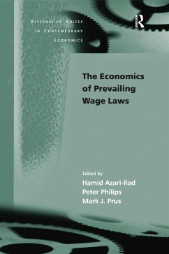 Cover The Economics of Prevailing Wage Laws (eBook, PDF)