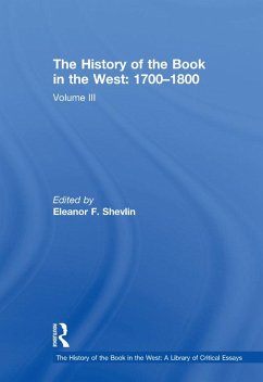 The History of the Book in the West: 1700-1800 (eBook, ePUB)