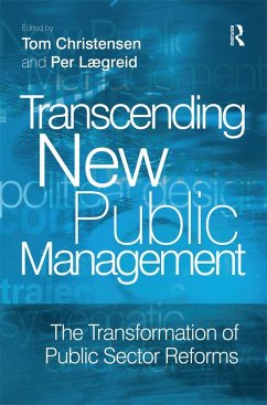 Transcending New Public Management (eBook, PDF) - Laegreid, Per