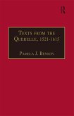 Texts from the Querelle, 1521-1615 (eBook, PDF)