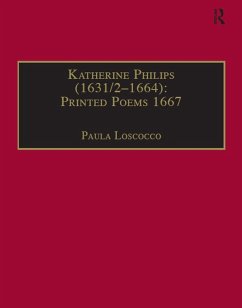 Cover Katherine Philips (1631/2-1664): Printed Poems 1667 (eBook, PDF)