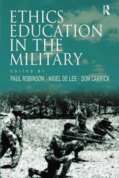 Cover Ethics Education in the Military (eBook, PDF)