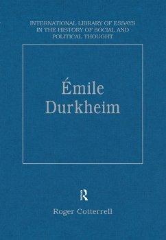 Cover Émile Durkheim (eBook, PDF)