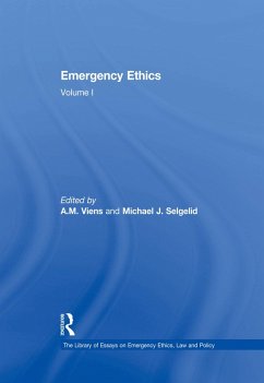 Emergency Ethics (eBook, PDF) - Selgelid, Michael J.