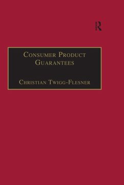 Consumer Product Guarantees (eBook, ePUB) - Twigg-Flesner, Christian