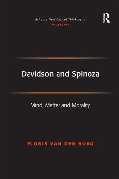 Davidson and Spinoza (eBook, PDF) - Burg, Floris Van Der