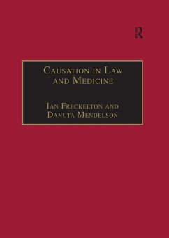 Cover Causation in Law and Medicine (eBook, PDF)